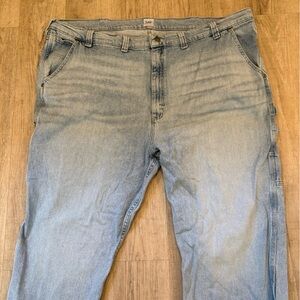 Lee Work Wear Blue Denim Jeans 50 x 34